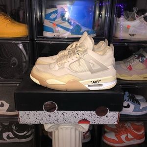 Off-White Jordan 4 “Sail”